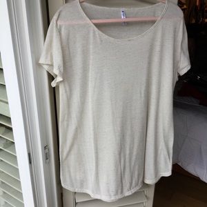 Oatmeal tee